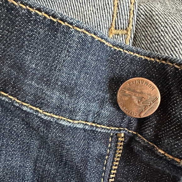 Citizens of Humanity Jeans Women's 28 Blue. Petite Dita Bootcut Dark Blue Denim - Picture 4 of 11